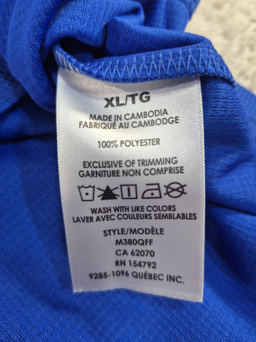 FIFA World Cup 2026 Italy Soccer Jersey XL Blue ITALIA Azzurri FIFA 126 NWT - Picture 6 of 10